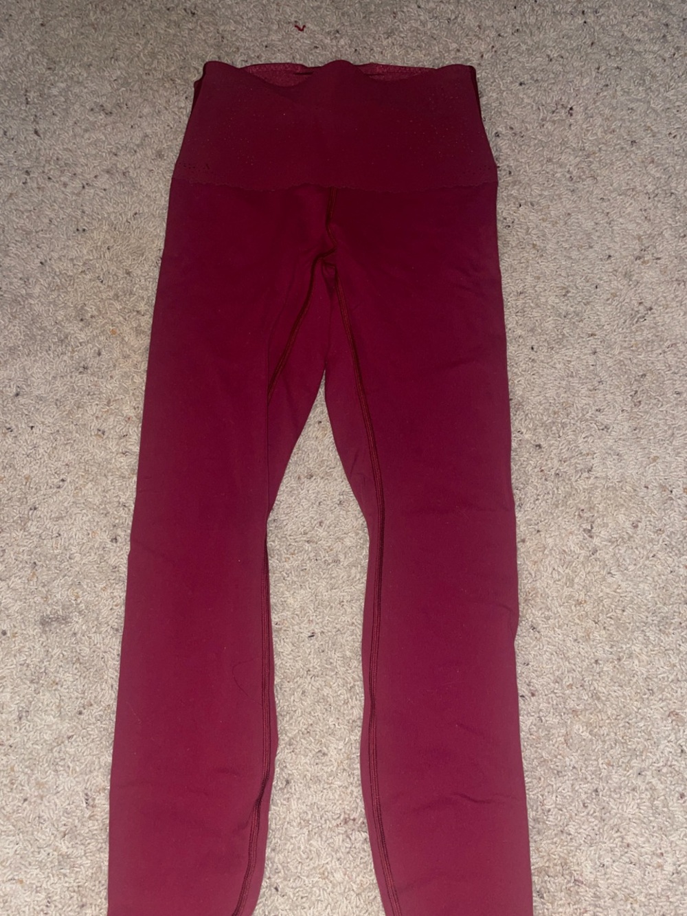 lululemon athletica High-Rise Wine Red Leggings
